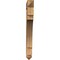 Ekena Millwork Merced Arts & Crafts Rough Sawn Bracket, Western Red Cedar, 4"W x 40"D x 40"H BKT04X40X40MRC03RWR - alternate 4